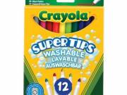 Crayola - 12 darabos lemosható filctoll