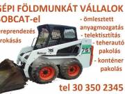 Gépi földmunkát vállalok