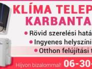 Klíma telepítés és tisztítás