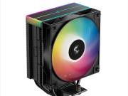 DeepCool CPU Cooler - AG400 BK ARGB V2 (31,6 dB; max, 128,93 m3/h; 4pin csatlakozó, 4 db heatpipe, 1