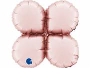 33 cm-es levegős fólia lufi tartó alap - pink