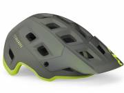 Met Terranova Kerékpáros Sisak - Matt Szürke-lime - MET