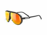Uvex Szemüveg  Esntl Pina, Black Matt/mirror Red Napszemüveg
