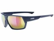 Uvex Szemüveg  Sportstyle 238, Deep Space Matt/mirror Red Napszemüveg