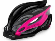 R2 Bukósisak Ath01a1/m Wind Inmold.fekete/pink