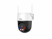 Dahua IP wifi PT dómkamera - P3AS-PV (3MP, 4mm, LED+IR30m; H265, 2,4GHz, mikrofon, hangszóró, SD, 12