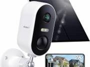 Arenti IP wifi csempekamera - GO1 + SP2 (3MP, 2,4mm, kültéri, IR10m, 6700mAh, microSD, mikrofon, han