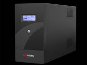 Hikvision Szünetmentes 2000VA - DS-UPS2000-R (4 Schuko, line-interaktív, USB, LCD, fekete) - HIKVISI