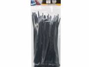 Vezeték kötegelő - 05417 (200x3,6mm, fekete, 100db-os) - HANDY-TOOLS