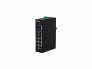 Dahua switch PoE - PFS3211-8GT-120 (8x 100Mbps at/af PoE + 1x 1Gbps + 2x SFP, 120W) - DAHUA