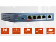 Hikvision Switch PoE - DS-3E0105P-E (4 port 100Mbps, 60W, 1xRJ45 100Mbps) - HIKVISION