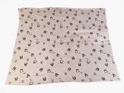 Mintás wellsoft babatakaró 150x130cm
