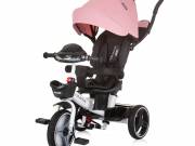 Chipolino Be active tricikli kupolával - Pink Linen
