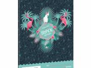 Ars Una Pink Flamingo A/5 sima füzet 20-32