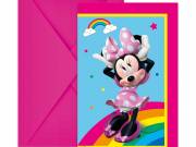 Disney Minnie Makes Me Smile party meghívó 6 db-os FSC