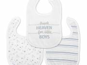 Lorelli Natural tépőzáras előke 3db - Unisex