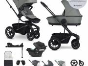 EASYWALKER KÉSZLET Kombinált babakocsi 4v1 Harvey⁵ Agave Green XXL AIR + CYBEX Aton B2 i-Size + alap