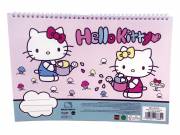 Hello Kitty World A/4 spirál vázlatfüzet, 30 lapos