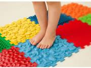 Puzzle Mix 8 elemből álló ortopédiai masszázs szőnyeg