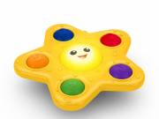 BABY EINSTEIN Aktív játék tapadókoronggal Pop & Glow Starfish™ 6hó+