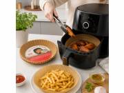 Air fryer sütőpapír, 16 cm - 50 db, kerek