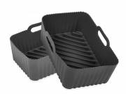 Air fryer szilikon sütőforma – 13x20 cm, tartós és praktikus