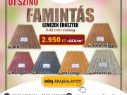 Kétoldalon famintás trapézlemezek