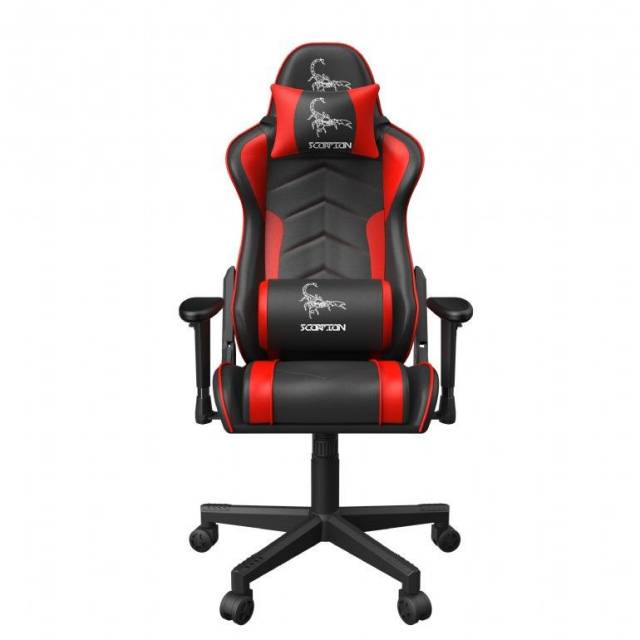 Gembird Scorpion Gaming Chair Black/Red Budapest Videojáték, Konzol