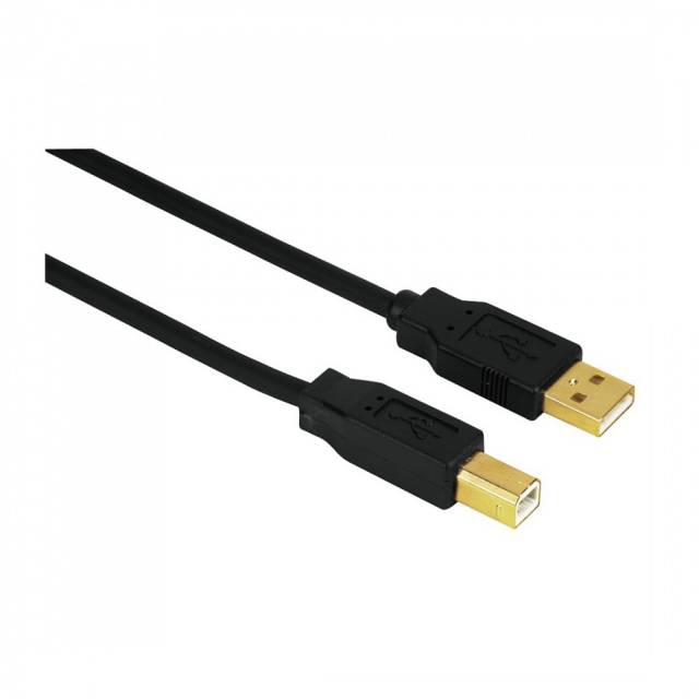 Hama Cavo USB 2.0 Da USB A A USB B – 5 Metri – Per Stampante, Scanner, Trasferimento Dati