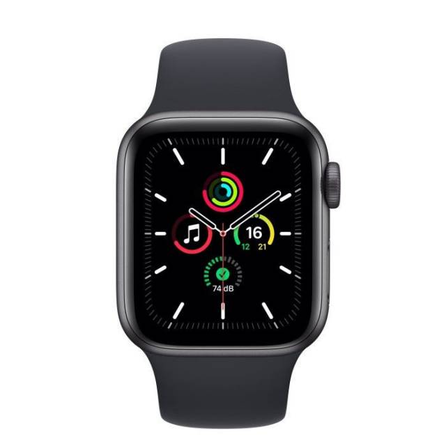 Apple Watch SE (v2) GPS 40mm Space Grey Aluminium Case with Midnight