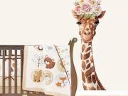 Aranyos falmatrica gyerekszobába