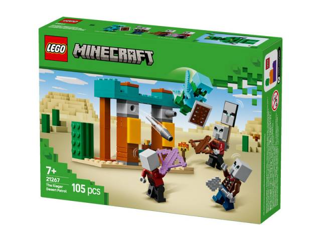 LEGO Minecraft 21267 Illagerek őrjárata a sivatagban - Picture