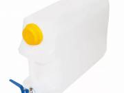 Vizes kanna fém csapos 20L fekvő, karos csappal - TruckerShop