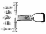 Komplett ajtózár csőre, kampóval és ellendarabbal CARGO 22mm - TruckerShop