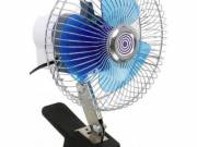 Ventilátor 12V csiptetős (17cm) - TruckerShop