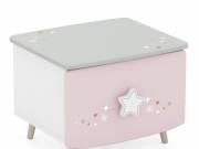 Elmo éjjeliszekrény Pink - WM-meble