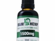 RAMHEMP 1500mg Wide Spectrum CBD + CBG olaj 30ml