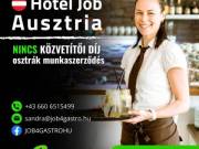 Felszolgálót keresünk Ausztriába, 2 300 – 2 400 € nettó