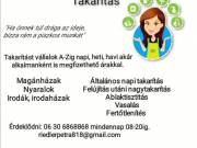 Takarítás rövid határidővel!! 