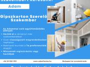 Gipszkarton szerelő szakember