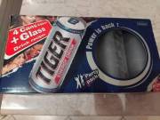 5 darabos Tiger Energy drink pohárkészlet limitált