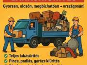 Lomtalanítás pincétől a padlsig 