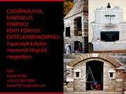 Cserépkályha, kandalló, kerti konyha építése, karbantartása!