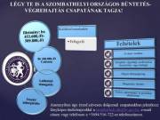 Felügyelői álláslehetőség a Szombathelyi Országos Büntetés-végrehajtási Intézetben