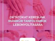 Műkörömépítő oktatókat keresünk az ország teljes területéről