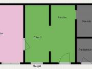 Eladó 42 m2-es házrész Budapest IV. kerület, Újpest, Munkásotthon utca