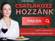 Pincér álláslehetőség