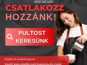 Pultos álláslehetőség