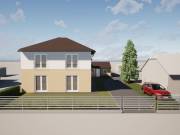 Eladó Dorogon, új építésű,  modern kialakítású 73,1 m2-es emeleti, társasházi lakás családiházas kör