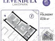 Levendula lakópark - földszint 1. üzlet